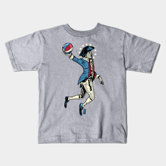 Colonial Jam Kids T-Shirt by Thomcat23